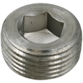 Пробка резьбовая с внутренним шестигранником коническая DIN 906 нержавеющая сталь